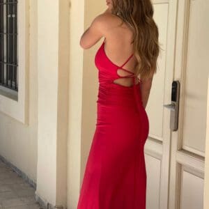 שמלת דילן-אדום