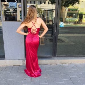 שמלת קורי-אדום