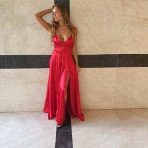 שמלת דין-אדום