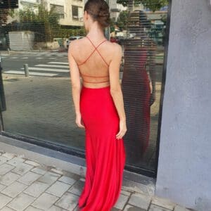 שמלת קייט-אדום