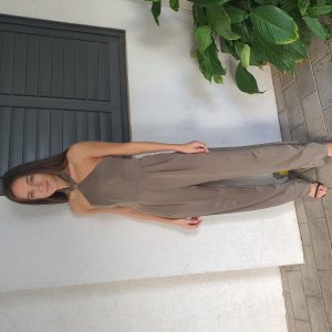 אוברול קטי-ירוק זית