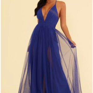 שמלת טולה-כחול
