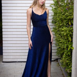 שמלת ברקן-כחול