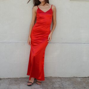 שמלת מייגן-אדום