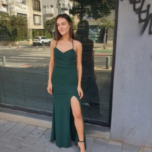 שמלת ג'ני-ירוק