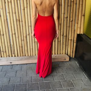 שמלת סרינה-אדום
