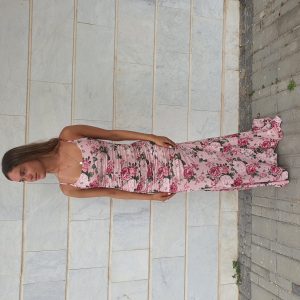 שמלת דפנה-פרחוני